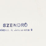 Szendrő István (1908-2000): Balerinák tánca, 1940 körül. Hátoldalán jelzett, vintage fotó, 23x17 cm - Image 2