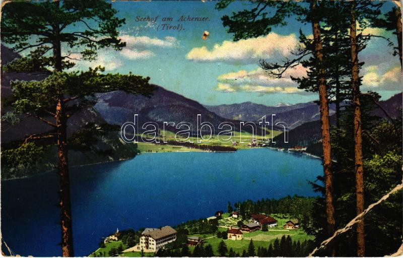 1916 Seehof am Achensee (Tirol) + 'K.u.K. Gebirgsartillerieregiment Nr. 18. Haubitzbatterie 1' (b)