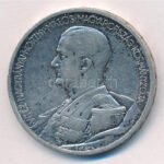 1939. 5P Ag 'Horthy balra' T:2,2- patina, ph Adamo P8.2