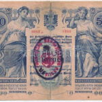 1902. 50K '1332 05292','Torontál Vármegye(?)' felülbélyegzéssel T:IV szakadás, ragasztva