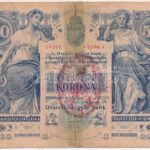 1902. 50K '1332 05292','Torontál Vármegye(?)' felülbélyegzéssel T:IV szakadás, ragasztva - Image 2