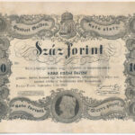 1848. 100Ft 'Kossuth bankó', 'BS 15214' T:III restaurált, folt Hungary 1848. 100Ft 'Kossuth banknote', 'BS 15214' C:F restored, spotted Adamo G114