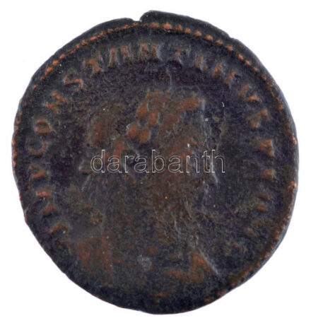 Római Birodalom / Londinium / I. Constantinus 316-317. Follis bronz (4,04g) T:2- Roman Empire / London / Constantine I 316-317. Follis bronze ' IMP CONSTANTINVS PF AVG / SOLI INVIC-[TO COMITI] / T - F / PLN' (4,04g) C:VF RIC VII 93.