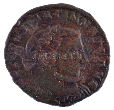 Római Birodalom / Thessalonica / I. Constantinus 313-316. AE Follis (2,61g) T:2-,3 Roman Empire / Thessalonica / Constantine I 313-316. AE Follis '[IMP] CONSTANTINVS P F AVG / IOVI CONSERVATORI AVG[G NN] / dot TS [epsilon dot]' (2,61g) C:VF,F RIC