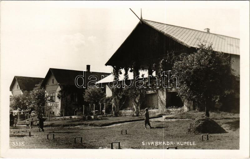 Zsibrafürdő, Sibra, Sivabrada (Szepesváralja, Spisské Podhradie); fürdő / spa, bath
