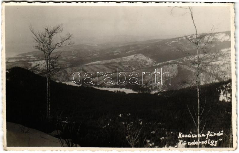 Kovásznafürdő, Baile Covasna; Tündérvölgy. Hadnagy Bazár / valley. photo