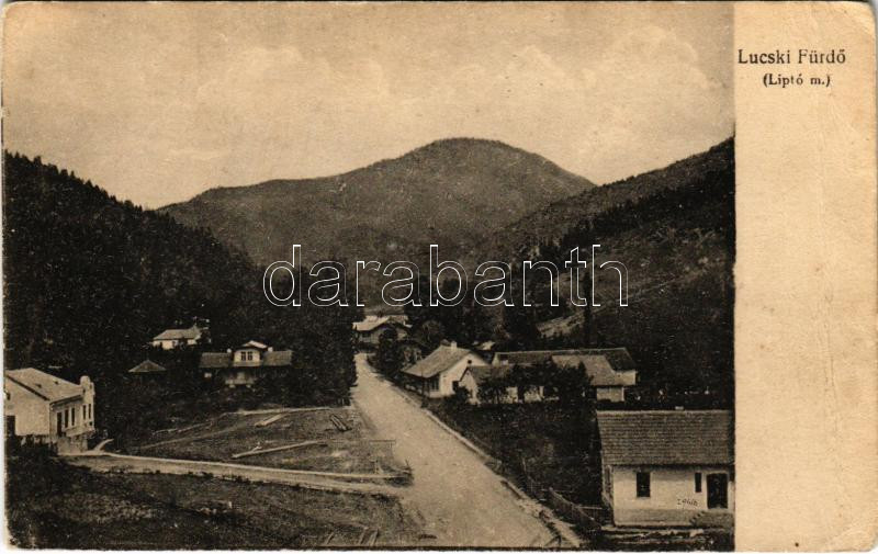 Lucski-fürdő, Lúcky Kúpele (Liptó); látkép / spa, general view (fa)