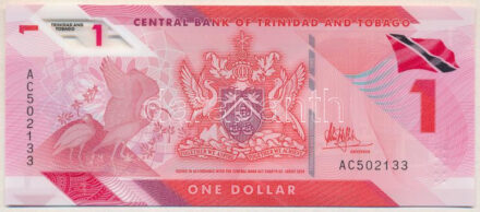 Trinidad és Tobago 2020. 1$ T:I Trinidad and Tobago 2020. 1 Dollar C:UNC Krause P#60a