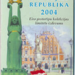 Lettország 2004. 1c-2E (8xklf) 'Euro próbaveretek' szettben T:BU Latvia 2004. 1 Cent - 2 Euro (8xdiff) 'Euro trial set' C:BU