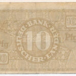 NSZK 1948. 10pf T:III kis szakadás, folt FRG 1948.10 Pfennig C:F small tear, spot Krause P#12 - Image 2