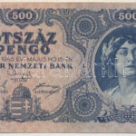 1945. 500P magyar 'N' betű orosz 'P' helyett 'K 030 026333' T:III Adamo P19h