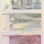 Észtország 1991. 5K + 10K + 1992. 2K T:III Estonia 1991. 5 Krooni + 10 Krooni + 1992. 2 Krooni C:F - Image 2