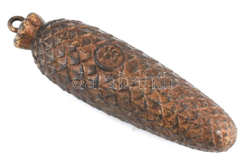 Öntöttvas órasúly paraszt órához 16 cm