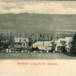 1902 Baldóc, Baldócz-fürdő, Kúpele Baldovce; gyógyfürdő látképe / general view, spa (r)