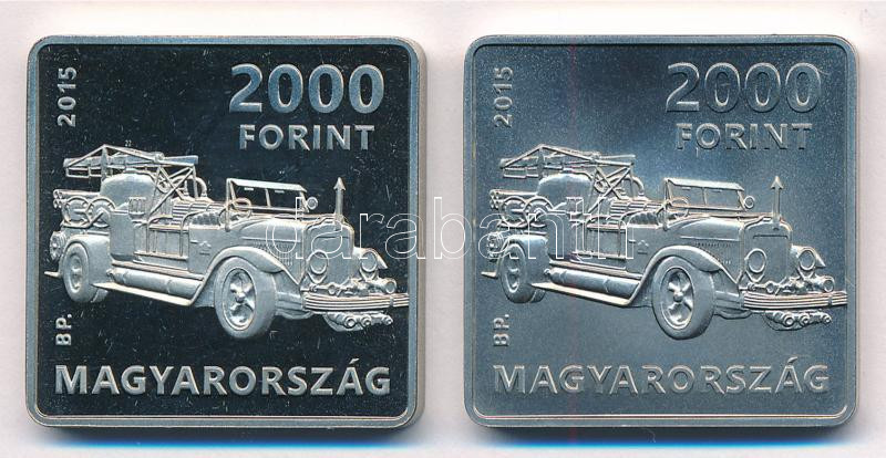 2015. 2000Ft Cu-Ni 'Szilvay Kornél' (2xklf) T:BU,PP kis patina Adamo EM299 - Image 2