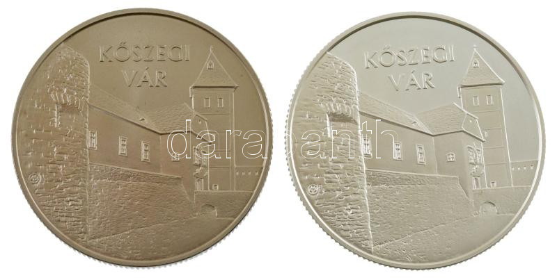 2015. 2000Ft Cu-Ni 'Jurisics Miklós / Kőszeg' + 10.000Ft Ag 'Jurisics Miklós / Kőszeg' kapszulában, tanúsítvánnyal T:BU,PP Adamo EM297, EM298 - Image 2
