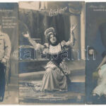 SZÍNÉSZEK, SZÍNÉSZNŐK - 19 db régi képeslap / ACTORS, ACTRESSES - 19 pre-1945 postcards