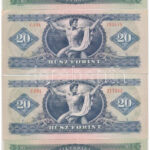 1969. 10Ft (3x) + 1975. 20Ft (2x) + 1975-1986. 50Ft (3xklf) T:II-,III szép papír, kis folt - Image 2