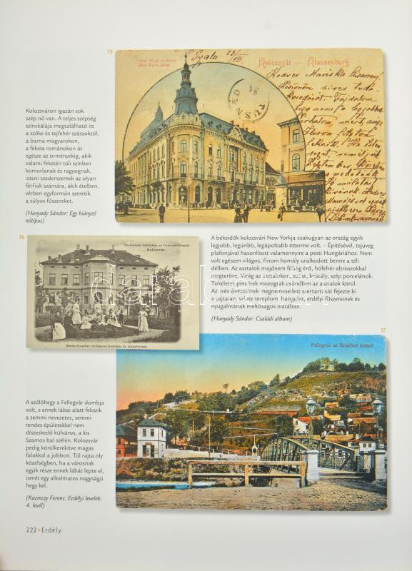 A Régi Magyarország Képeslapokon. Osiris Kiadó. 350 oldal, 2004. / The Old Hungary on postcards. 350 pg. 2004. - Image 2