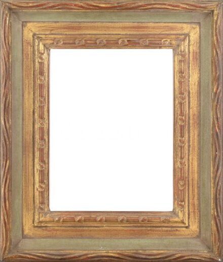Dekoratív fakeret, belső méret: 35,5×27,5 cm