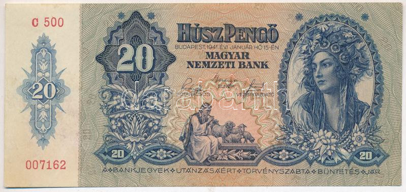1941. 20P 'C 500 007162' T:I- Adamo P12