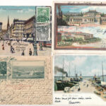 50 db RÉGI főleg hosszú címzéses főleg osztrák város képeslap vegyes minőségben / 50 mostly pre-1910 mosty Austrian town-view postcards in mixed quality