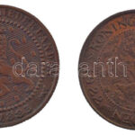 Hollandia 1883. 1c bronz + 1922. 1c bronz T:2,2- patina Netherlands 1883. 1 Cent bronze + 1922. 1 Cent bronze C:XF,VF patina Krause KM#107, KM#152 - Image 2