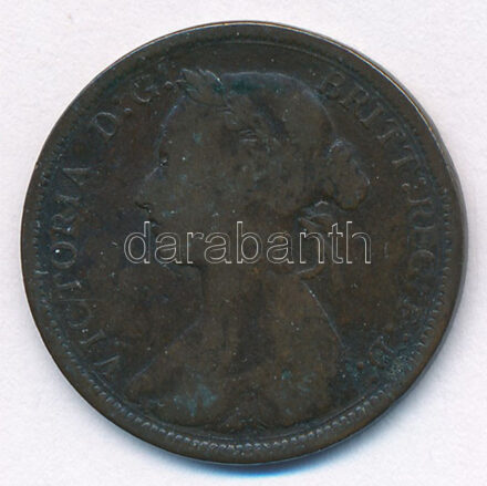 Nagy-Britannia 1885. 1/2p bronz 'Viktória' T:3 Great Britain 1885. 1/2 Penny bronze 'Victoria' C:F Krause KM#754