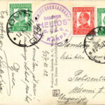 1937 Lom, port, steamship station + 'Schiffsrestaurant Dampfer Helios DDSG W. Kárpát' (EK) - Image 2