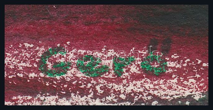 Gerő András (1936-): Karácsonyfa. Gouache, papír, jelzett, paszpartuban, 30x22,5 cm - Image 3