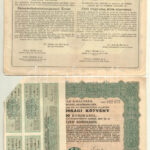 Budapest 1925. 'Magyar Királyság 5%-kal kamatozó Járadékkölcsön Államadóssági Kötvény' 125.000K-ról + 500.000K-ról, egyik szelvényekkel T:III - Image 2