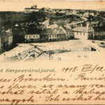 1918 Szepesváralja, Spisské Podhradie; látkép / general view (fa)