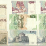 Olaszország 1973. 2000L + 1990. 1000L (2x) + 1990. 2000L (2x) + 1985. 5000L (2x) + 1984. 10.000L (2x) T:III közte szép papír Italy 1973. 2000 Lire + 1990. 1000 Lire (2x) + 1990. 2000 Lire (2x) + 1985. 5000 Lire (2x) + 1984. 10.000 Lire (2x) - Image 2
