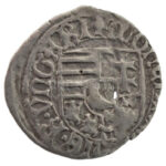 1471-1481K-G Denár Ag 'I. Mátyás' (0,53g) T:2,2- kis ly. Hungary 1471-1481K-G Denar Ag 'Matthias I' (0,53g) C:XF,VF small hole Huszár: 718., Unger I.: 564c - Image 2