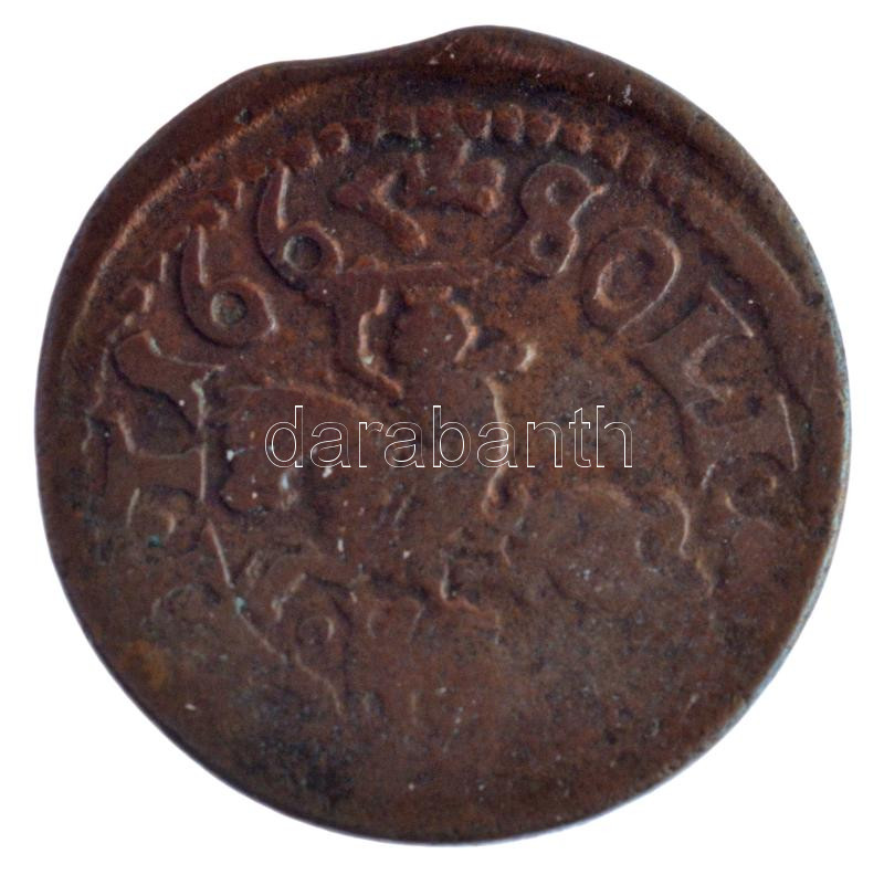 Lengyel Királyság / Litvánia 1665. Solidus Cu 'II. János Kázmér' T:2-,3 Poland / Lithuania 1665. Solidus Cu 'Johann Casimir II' C:VF,F Krause KM#50 - Image 2