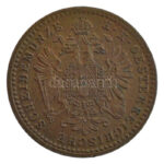 Ausztria 1860A 1kr Cu T:2 patina, kis ph Austria 1860A 1 Kreuzer Cu C:XF patina, small edge error Krause KM#2186 - Image 2