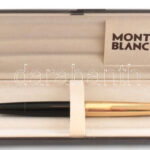 Montblanc vintage töltőtoll. Bakelit, jelzett. Modern dobozban