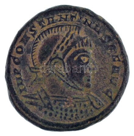 Római Birodalom / Siscia / I. Constantinus 319. AE Follis bronz (3,35g) T:2 Roman Empire / Siscia / Constantine I 319. AE Follis bronze 'IMP CONSTANTINVS PF AVG / VICTORIAE LAETAE PRINC PERP - gamma SIS dot' (3,35g) C:XF RIC VII 73