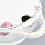 Bohemia leveses tál, matricás porcelán, jelzett, kopásnyomokkal, 36x20 cm - Image 2