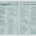 1910 Dunaföldvár, Balázs György fa- és csemete iskolája kihajtható reklámja és árjegyzéke (fa) - Image 2