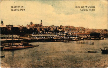 Warszawa, Varsovie, Warschau, Warsaw; Ogólny widok / port (EK)