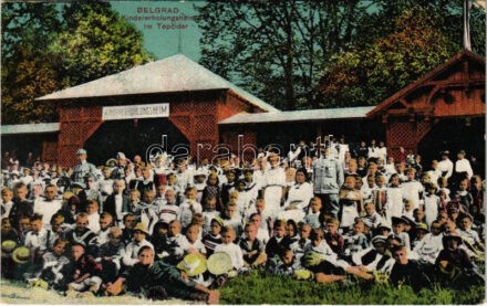 Belgrade, Beograd; Kindererholungsheim im Topcider / children holiday resort / gyermek üdülő