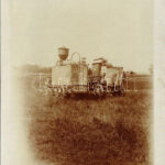 Mezőgazdasági eszköz, szivattyús locsolókocsi. photo