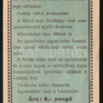 1944 Palatinus strandfürdő igazolvány szabadjegy váltására - Image 2
