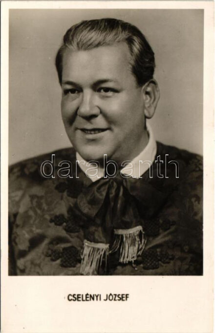 1940 Cselényi József, a Baross Kávéház-Étterem magyar nóta-énekese