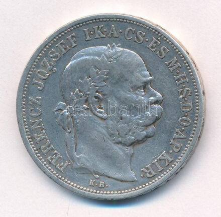 1907KB 5K Ag 'Ferenc József' T:2- kis ph. Adamo K7