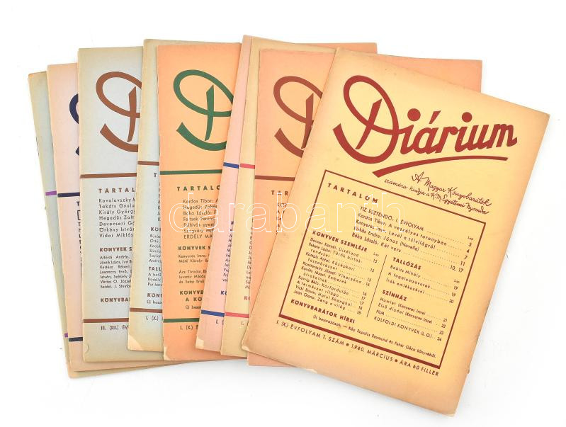 1940-1943 Diárium 12 száma