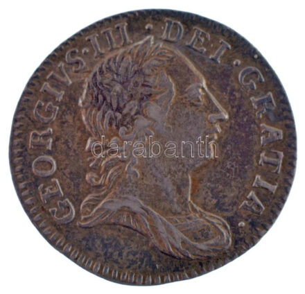 Nagy-Britannia 1762. 3p Ag 'III. György' (1,53g) T:1-,2 patina Great Britain 1762. 3 Pence Ag 'George III' (1,53g) C:AU,XF Krause KM#591