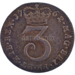 Nagy-Britannia 1762. 3p Ag 'III. György' (1,53g) T:1-,2 patina Great Britain 1762. 3 Pence Ag 'George III' (1,53g) C:AU,XF Krause KM#591 - Image 2