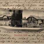 1901 Nagyrőce, Gross-Rauschenbach, Velká Revúca; Nagyrőczei fürdő. Büchler Béla kiadása / spa, bathing house (EK)